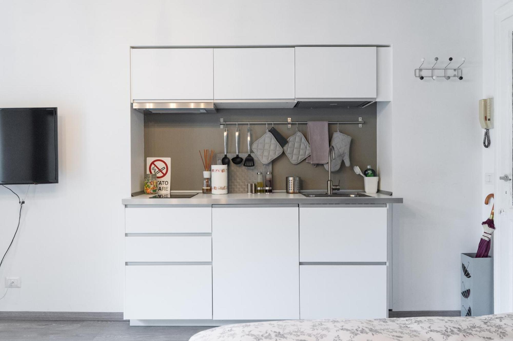 Navigli - Vigevano 45 & Casale 3A Studios Milaan Kamer foto